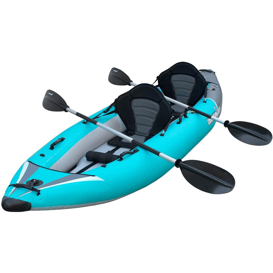 Canoa kayak gonfiabile per 3 persone