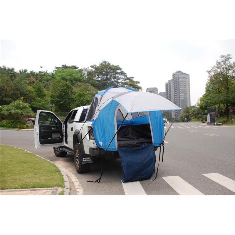 Tenda da campeggio per camion posteriore per auto da campeggio antipioggia per 2 3 4 persone per il ritiro